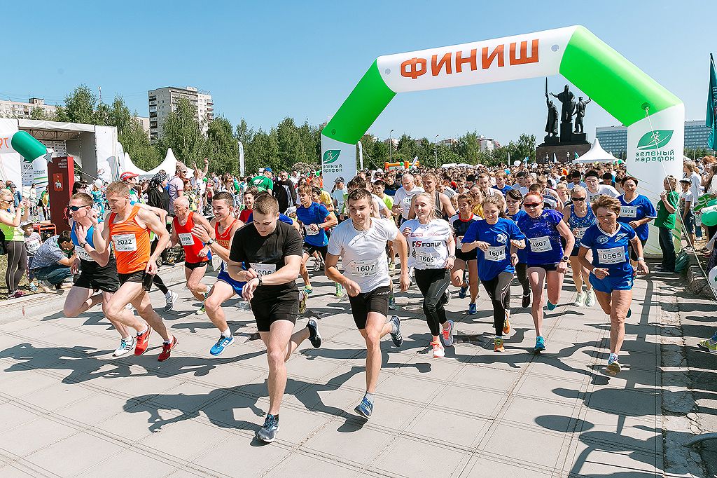 В Иркутске «Зеленый марафон» Сбербанка пройдет у дворца спорта «Труд»