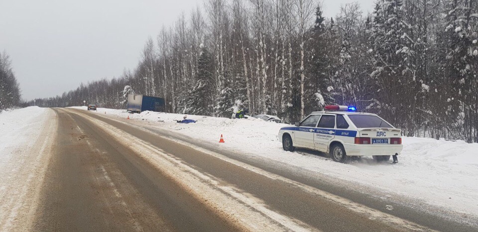 Два человека погибли в аварии на трассе «Пермь – Березники»