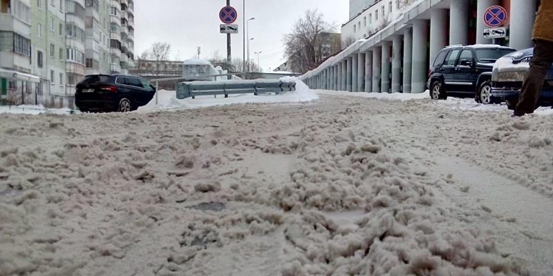 Пермская администрация отчиталась о качестве уборки снега в районах