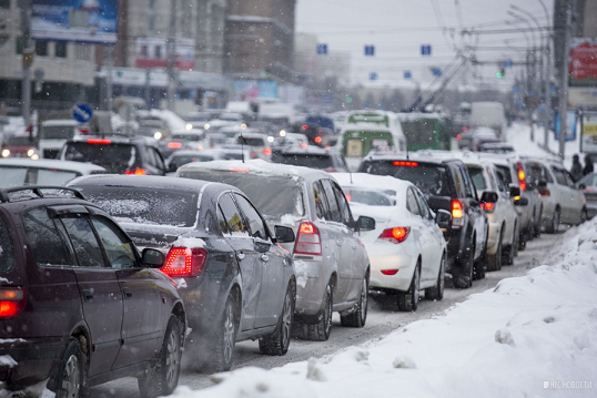 В Перми формируется новогодний трафик