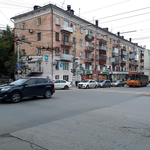 Движение на участке Комсомольского проспекта в Перми ограничат на два месяца 