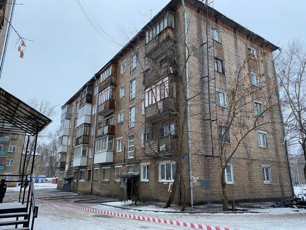 В Перми восстановят квартиры жилого дома, где пожар охватил всю площадь крыши
