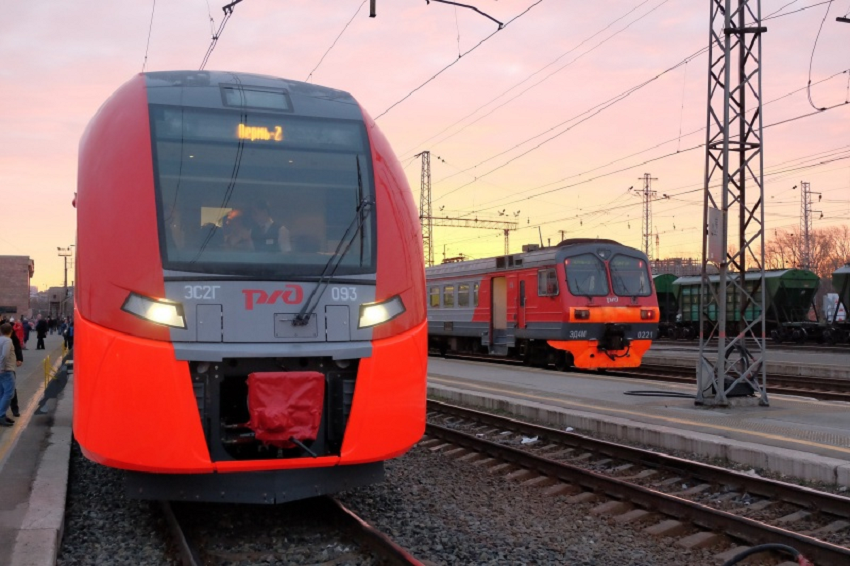 В Перми и ближайших населенных пунктах до 2030 года запустят 4 железнодорожных маршрута