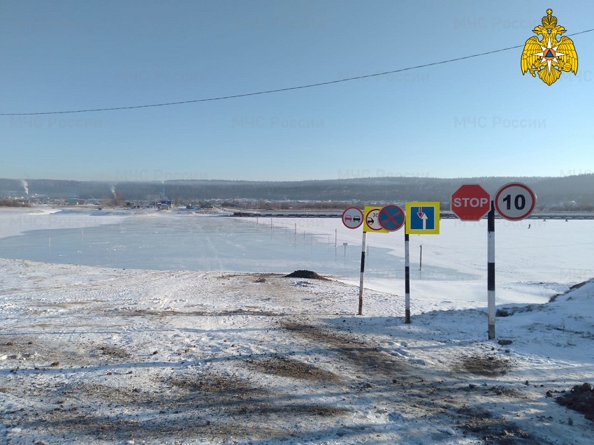 В Прикамье открыта первая ледовая переправа протяженностью 500 метров