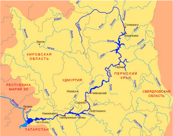 Власти Пермского края намерены очистить Каму до 2024 года