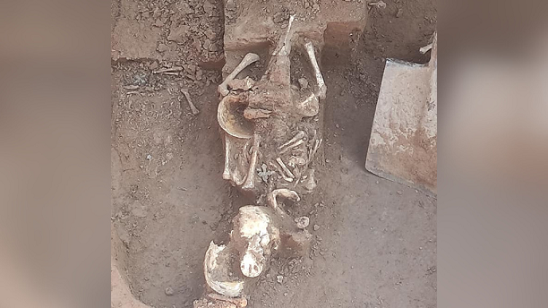 В Перми у Петропавловского собора обнаружили человеческие кости