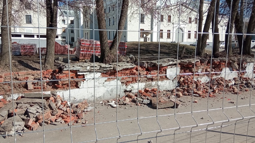 Ремонт подпорной стенки и благоустройство территории возле ДК Солдатова в Перми обойдется почти в 20 млн рублей